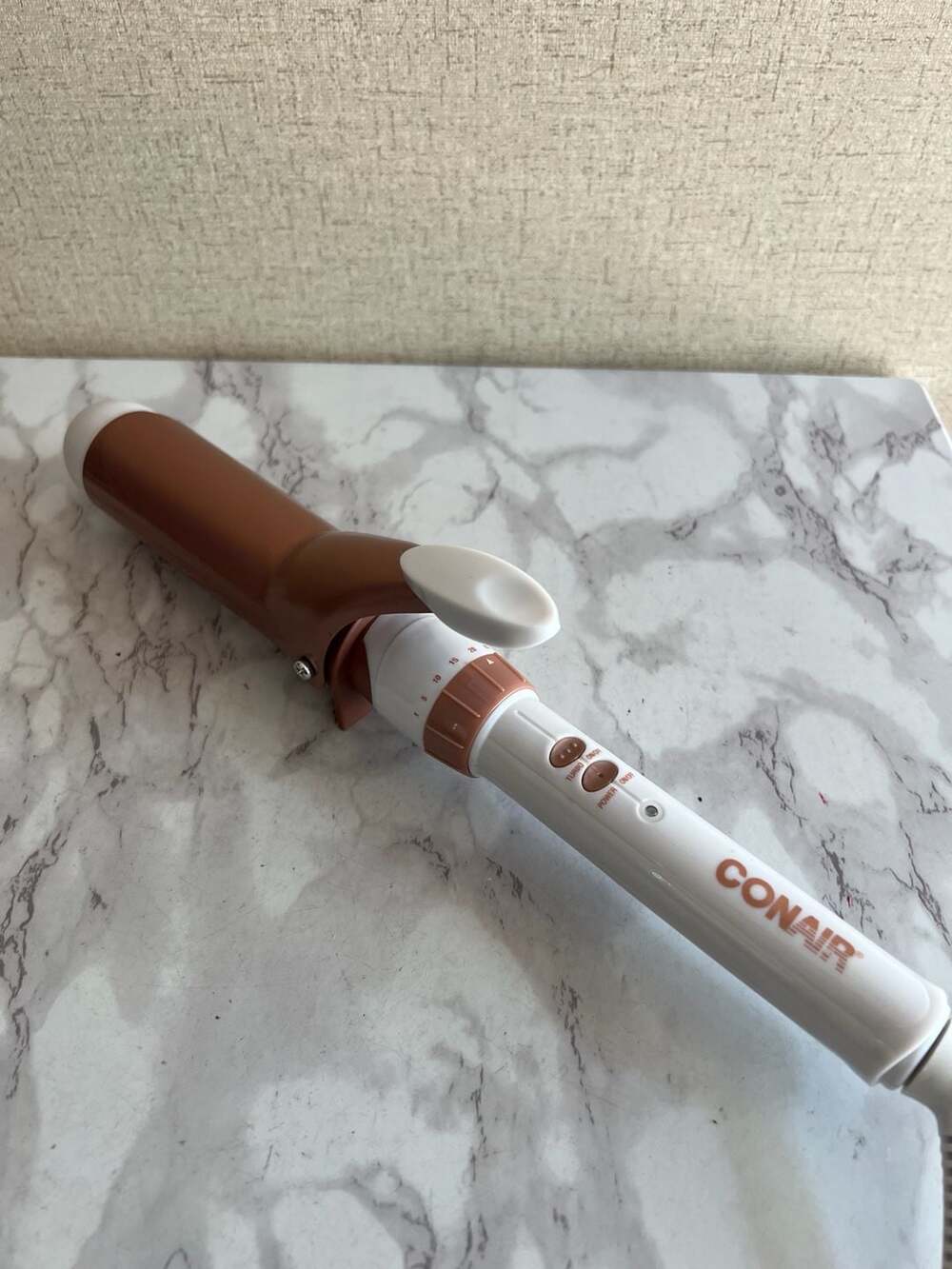 Conair Double Ceramic 1 Inch Barrel Curling Iron with 30 Heat Settings